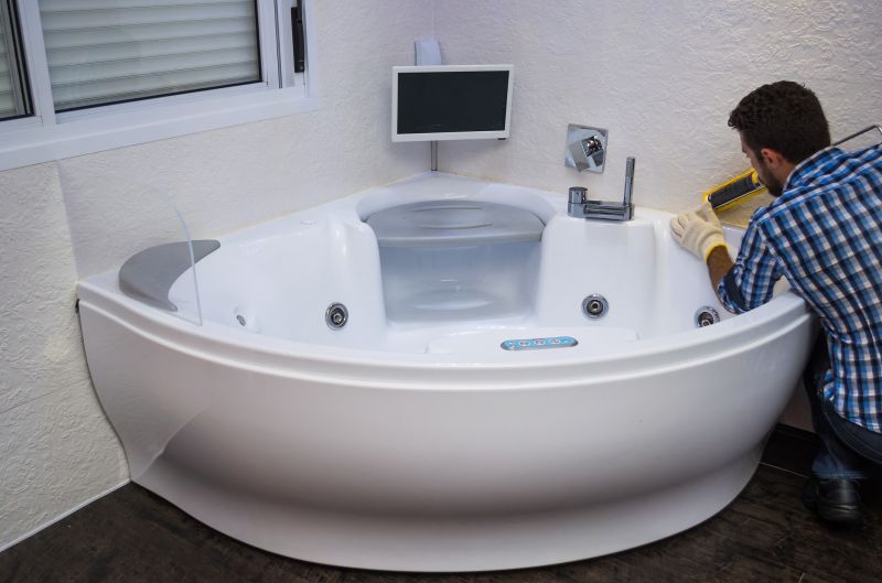 Acrylic Bathtub Installation in Bucks County, PA